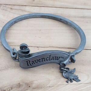 Ravenclaw Silver-Tone Charm Bangle Bracelet